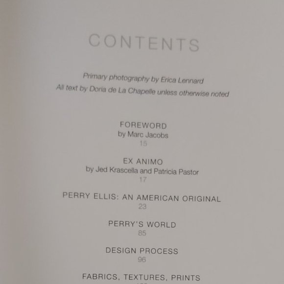 COPY - PERRY ELLIS: An American Original - Book contains sketches/drawings/phot… - Picture 12 of 16